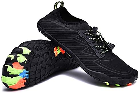 Hotaden Water Shoes for Men Women Quick Dry Barefoot Beach Shoes Aqua Shoes Swim Surf Diving Boating Shoes