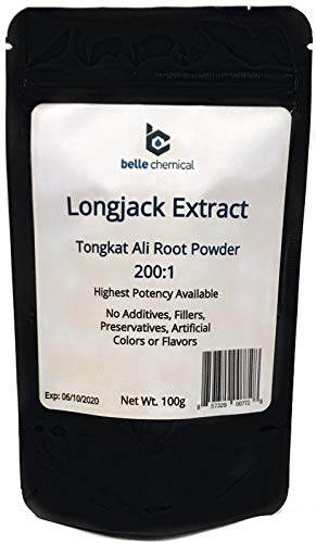 Pure Longjack Extract 200:1 Powder (100 Grams) - Tongkat Ali - Eurycoma Longifolia