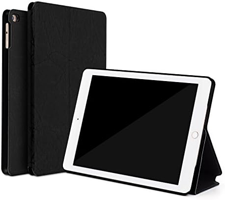 iPad 2017 Case iPad 9.7 Case / iPad Air 2 / iPad Air Smart Cover Folio Slim Lightweight PU Leather Multi-Angle Viewing Stand Anti-Slip Cover [Corner Protection] with Auto Sleep / Wake, Black