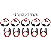 Power Cable Harness 2-Pack 8 Gauge Quick Disconnect Wire Harness - Polarized Inline Power Cable Connectors Quick Disconnect Connectors
