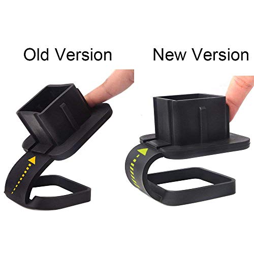 image for TOOGOO 2 Inch Trailer Hitch Cover Plug Cap Rubber Fits 2 Inch Receiver