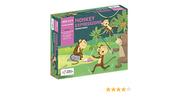 American Educational Products Cc-001 Monkey Expressions Game (8906045560016)
