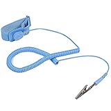 StarTech.com ESD Anti Static Wrist Strap Band with Grounding Wire - Antistatic Wrist Strap - Anti-Static Wrist Band (SWS100)