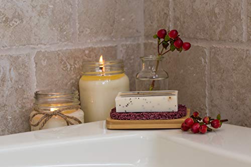 Aira Soap Saver - Soap Dish & Soap Holder Accessory - BPA Free Shower & Bath Soap Holder - Drains Water, Circulates Air, Extends Soap Life - Easy to Clean, Fits All Soap Dish Sets - Lavender