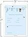 Papery Pop 30 Baby Shower Prediction and Advice Cards for The Baby Boy - Baby Shower Games Decorations Activities Supplies Invitations