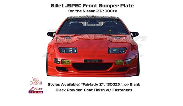 Zspec Design Billet 99 Jspec Front Bumper Plates For Nissan Z32 300zx Replacement Parts Shocks Struts Suspension Boxrent Lv