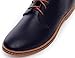 DADAWEN Men's Modern Classic Lace Up Leather Dress Oxfords Shoes Black US Size 12