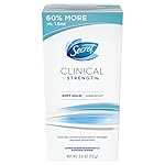 Secret Clinical Strength Smooth Solid, Waterproof Women's Anti-Perspirant and Deodorant, All Day Fresh Scent - 2.6 Oz