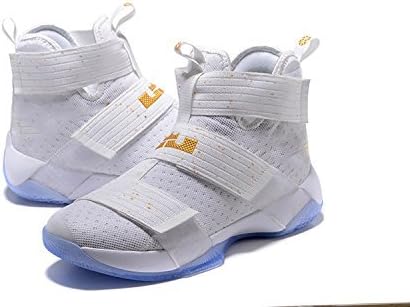 Men's Sports Shoes Soldier 10 SFG EP Basketball Shoe white gold US12