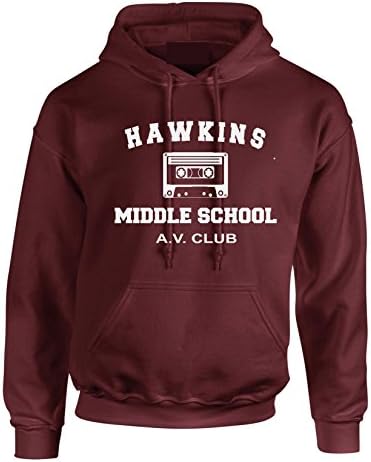 danni rose Hawkins Middle School, A.V Club Hoodie Fashion Hoody