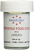 Americolor Powder Food Color, 3gm, Green