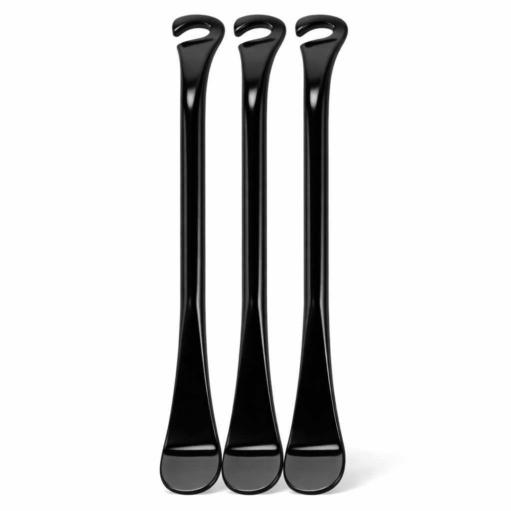 Bike Tire Levers, Durable Portable Tire Spoons 3pcs High Density Carbon Steel for Cyclists Mechanics Home Travel Repairs