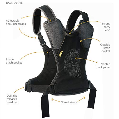 2 Cotton+Carrier+Camera+Harness+Gray
