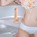 Realistic Dildo with Suction Cup, BEING FETISH Silicone Bendable 7.5 Inch G-Spot Dildo Premium Liquid Silicone Penis Dong Adult Sex Toy for Woman Female Masturbation Flesh Skin Body Safe