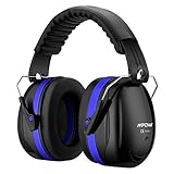 Mpow Noise Reduction Safety Ear muffs, SNR 34dB Shooting Hunting Ear Muffs, Professional Hearing Protection with a Carrying Bag, Adjustable Folding Ear Defenders Fits Adults to Kids for Shooting Range