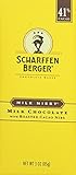 Scharffen Berger Milk Nibby Milk Chocolate with Roasted Cacao Nibs Bars, 3-Ounce Bars (Pack of 6)