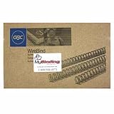 1/4in WireBind Binding Spines 3:1 Pitch- Silver