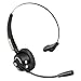 Truck Driver Bluetooth Headset Office Wireless headphones Mic Noise Canceling Headset with Microphone for Call Center,Cell Phone Laptop