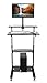 Mount-It! Mobile Computer Cart with Monitor Mount for Screen up to 32