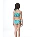 sophiashopping Girl's 3pcs Mermaid Tail Swimmable Princess Bikini Set Swimsuit