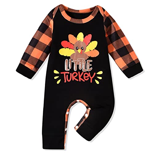 Aalizzwell Toddler Baby Thanksgiving Matching Outfits for Brothers Sisters Sibling Clothes