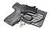 Concealment Express S&W Shield 9/40 w/LG-489 LSR Holster IWB Kydex | Concealed Carry Holster for S&W Models by Rounded | Right Hand | Black