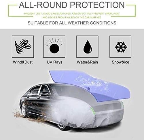 Lilis ハーフ ボディーカバー ハーフ B08jqbffpy 車カバー Lilis カーカバー 車 バイク カーターポリンすべての天気雨日焼け止め防風防塵屋外屋内駐車シールド