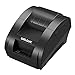WELQUIC Small Portable USB Thermal Receipt Printer Compatible with Bill Ticket Barcode POS/ESC 58mm, Black