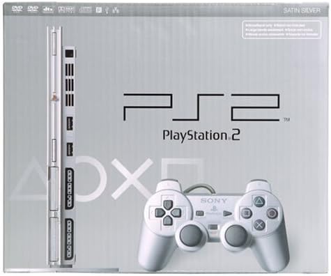 Amazon.com: PlayStation 2 Satin Silver (SCPH-90000SS) [maker 