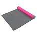 Gaiam Grippy Yoga Mat Towel, Pink Storm