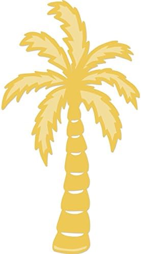 Kaisercraft Die Palm Tree 2.5-inch x 4.75-inch, Grey, 11.6x6x0.1 cm