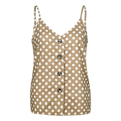 5 Vintage+Sleeveless+Blouses+Spaghetti+Camisole