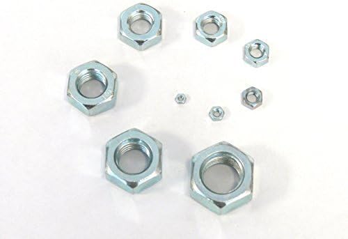 Dadi Esagonali M16 X 1,5 Filettatura Fine - Zincato, DIN 934-8 - Foto 8