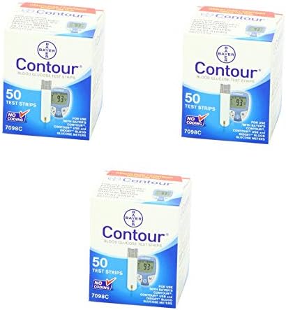 Bayer Contour Test Strips, 50 Count (3 Pack)