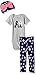 Gerber Baby Girls' 3-Piece Bodysuit, Pant and Cap Set, Daisy, 0-3 Months