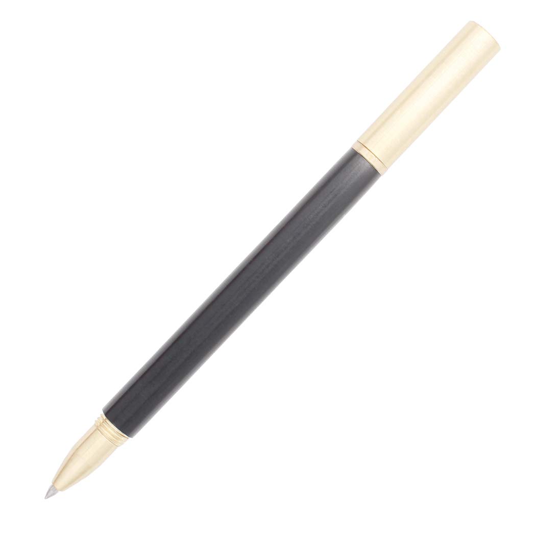 Gullor Natural Sandalwood Rollerball Pen, Nice Gift Pen - Black