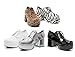 Ellie Shoes Men's Platform, Zebra, Medium