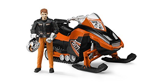 Bruder Snowmobile with Driver & Accessories