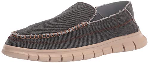 mens slip on canvas trainers