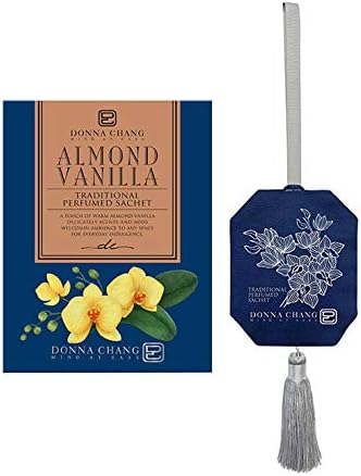 DONNA CHANG Almond Vanila Traditional Perfumed Sachet. (2 Pack)