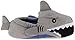 Stride Rite Boy's Light-Up Mouth Shark Slipper, Grey, 13-1 M US Little Kid