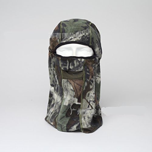 Wrooproof Fleece Camouflage Balaclava Outdoor Headgear Warm Masks Cap
