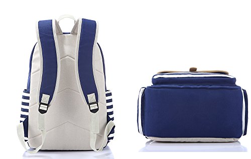 FLYMEI Canvas Laptop Bag