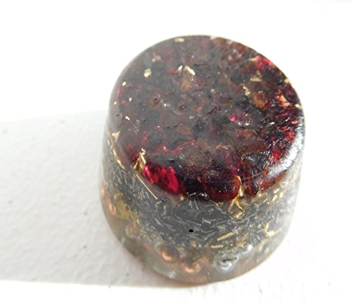 Garnet Orgone Generator Energy Accumulator 7.83Hz/432Hz/528Hz/Advance Harmonics Many Beautiful Ingredients!! (Garnet)