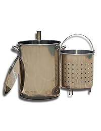 King kooker kk30srp 30 Quart acero inoxidable Turq