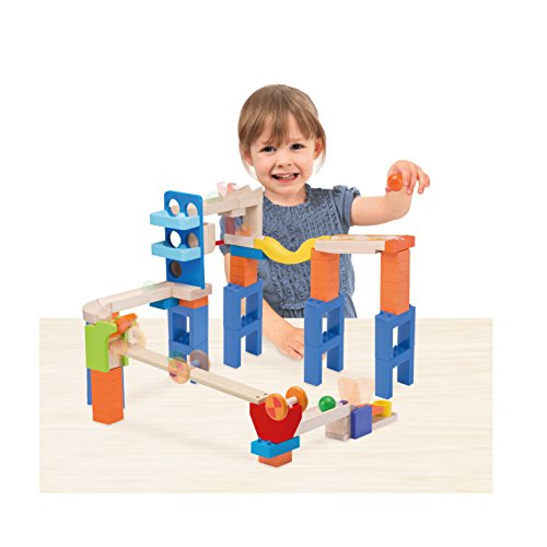 Wonderworld Creative Gravity Play! Trix Tracks Wonder Bridge Track - 46 Piece Set Unique Kids Toy with Endless Building Options
