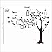 Large Family Tree Wall Decal Decor-Family Picture Frames Wall Decal, Vinyl Tree Photo Frames Wall Stickers for Living Room Bedroom Home Decor