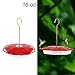 Juegoal 16 oz Hanging Hummingbird Feeder with 8 Feeding Ports primary