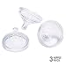 Boon, NURSH Silicone Replacement Nipple, Air-Free Feeding, Stage 1 Slow Flow, Birth and up (Pack of 3)