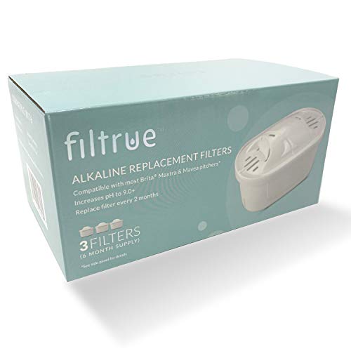 Alkaline Water Replacement Filter 3pack. 6 stages, compatible with